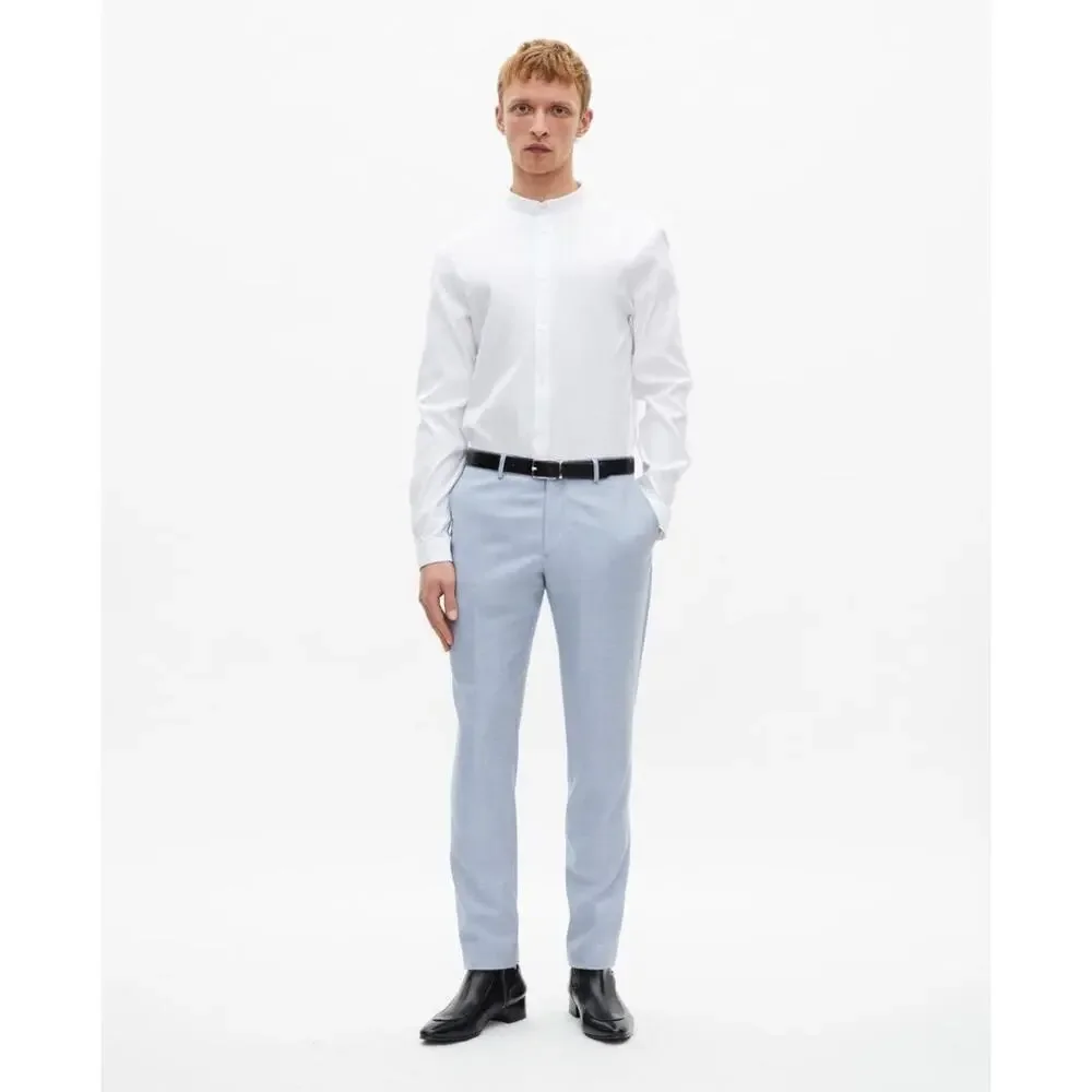 $265 The Kooples Men's Wool Slim Fit Pants Blue US Size 34